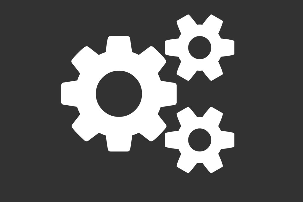 Gears icon